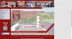 Desktop Screenshot of ff-erlangen.de
